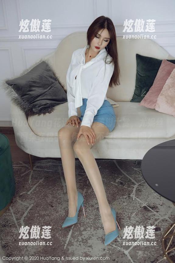 HuaYang花漾-尤妮丝 HuaYang花漾 - 高清美脚大赏,尤妮丝图集在招手,你难道不想瞧一瞧吗?