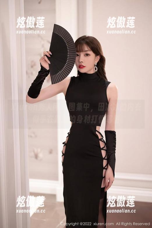 Xiuren秀人网-田冰冰 Xiuren秀人网 - 图集中,田冰冰的内衣似乎在跟她的身材打情骂俏