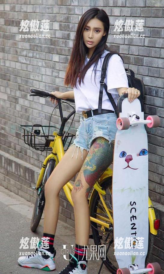 爱尤物-赫拉女神hena 爱尤物 - 赫拉女神hena的写真时刻,双马尾野性难驯