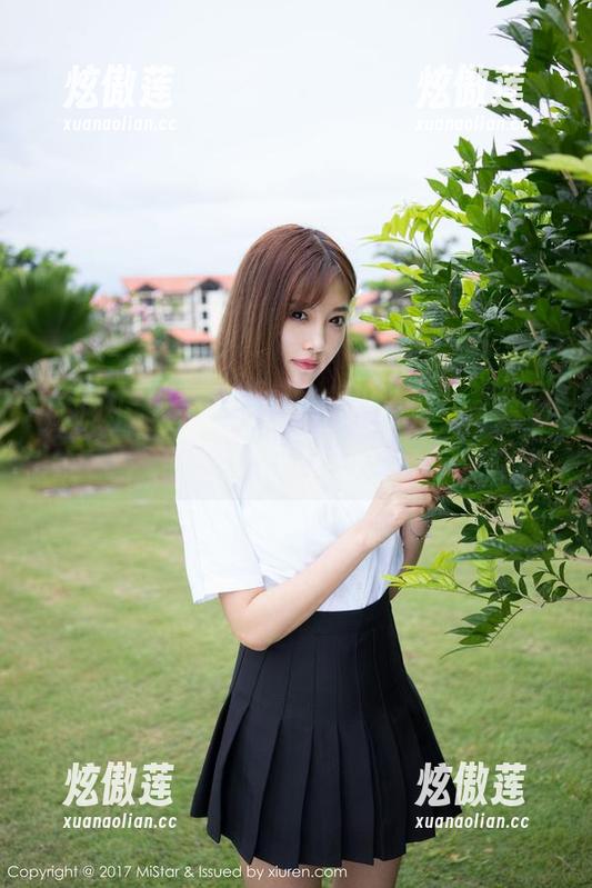 魅妍社-Nicole妮可 魅妍社 - 在Nicole妮可的夏日,高清套图带来了冰凉的想象