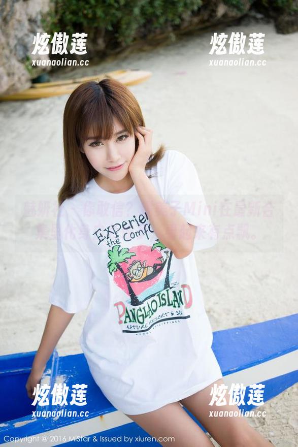 魅妍社-糯美子Mini 魅妍社 - 你敢信?糯美子Mini在最新合集里化身白色仙子,看起来有点飘。
