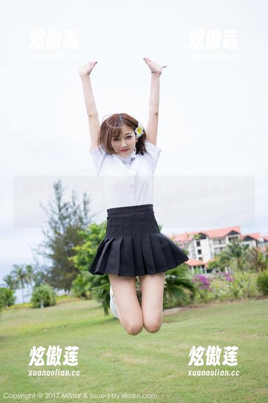 魅妍社-糯美子Mini 魅妍社 - 精选!糯美子Mini黑色写真,谁说冷酷没有温度?!